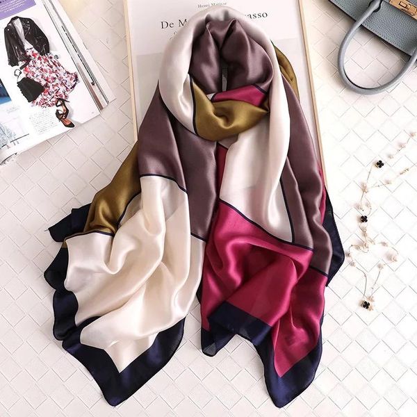 shawls 2021 women silk scarf beach shawl summer wrap designer scarves female pareo foulard stoles bandanna ladies muffler, Blue;gray
shawls 2021 women silk scarf beach shawl summer wrap designer scarves female pareo foulard stoles bandanna ladies muffler, Blue;gray