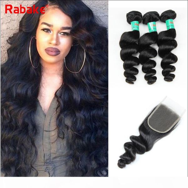 rabake loose wave brazilian virgin hair weave bundles with lace closure 5x5 swiss lace human hair extensions wholesale price, Black;brown
rabake loose wave brazilian virgin hair weave bundles with lace closure 5x5 swiss lace human hair extensions wholesale price, Black;brown