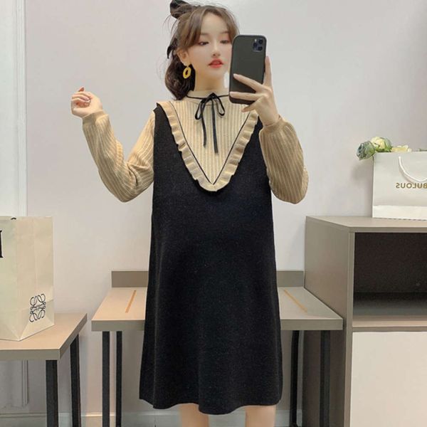 pregnant women's chaoma suit fashion 2020 new drs autumn and winter late pregnancy sweater medium length blouse, White
pregnant women's chaoma suit fashion 2020 new drs autumn and winter late pregnancy sweater medium length blouse, White