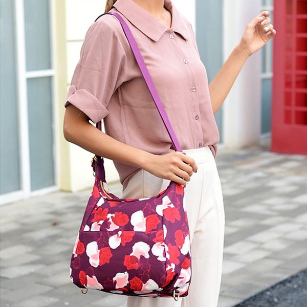 selling women shoulder crossbody bag multi-function waterproof zipper for outdoor travel -b5