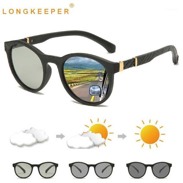 longkeeper pchromic sunglasses men women polarized chameleon sun glasses retro ultralight round eyewear uv400 oculos1, White;black
longkeeper pchromic sunglasses men women polarized chameleon sun glasses retro ultralight round eyewear uv400 oculos1, White;black