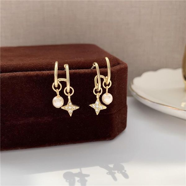stud metal star pearl tassel earrings retro fashion simple sweet temperament girl women jewelry party gift accessories, Golden;silver
stud metal star pearl tassel earrings retro fashion simple sweet temperament girl women jewelry party gift accessories, Golden;silver