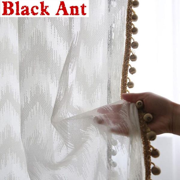 american style tulle curtain luxury white wave embroidered voile bedroom living room kitchen modern window screen x-m246#3
american style tulle curtain luxury white wave embroidered voile bedroom living room kitchen modern window screen x-m246#3