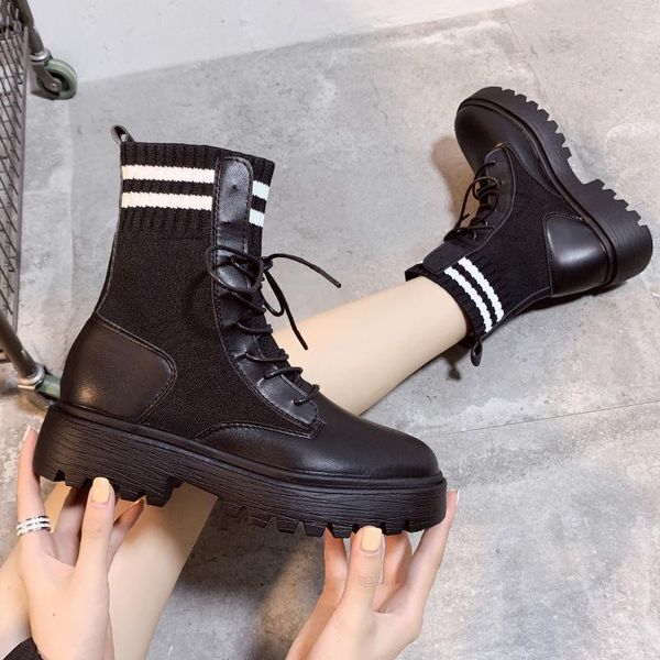 boots 2021 autumn and winter explosions suede color matching wild high-wool mouthboots women shoes boots1, Black
boots 2021 autumn and winter explosions suede color matching wild high-wool mouthboots women shoes boots1, Black