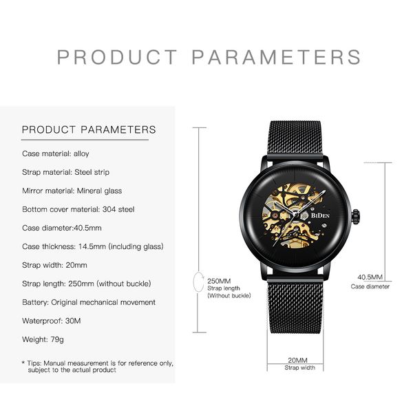 wristwatches men's black relogio mechanical waterproof curved watch screen hollow for automatic watches men biden masculino qknlm, Slivery;brown
wristwatches men's black relogio mechanical waterproof curved watch screen hollow for automatic watches men biden masculino qknlm, Slivery;brown