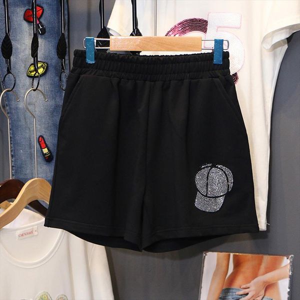 drilling plus size shorts women 2020 summer new all match leisure loose motion shorts elastic trouser loose waist short, White;black
drilling plus size shorts women 2020 summer new all match leisure loose motion shorts elastic trouser loose waist short, White;black