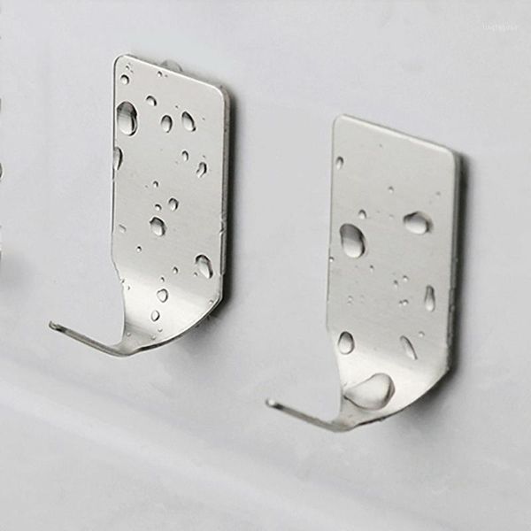 hooks & rails 8pcs self adhesive home kitchen wall door stainless steel holder hanger for hanging drop 3m1
hooks & rails 8pcs self adhesive home kitchen wall door stainless steel holder hanger for hanging drop 3m1