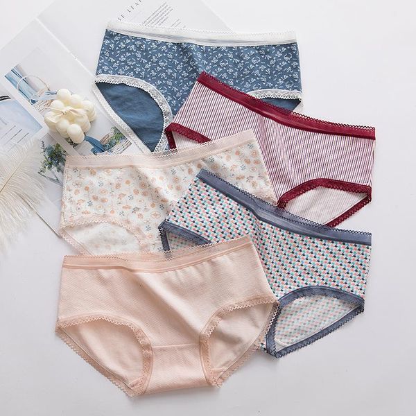women lace houndstooth cotton mid-rise panties pink fashion flower girl solid briefs cute female underwear ladies lingeries1, Black;pink
women lace houndstooth cotton mid-rise panties pink fashion flower girl solid briefs cute female underwear ladies lingeries1, Black;pink
