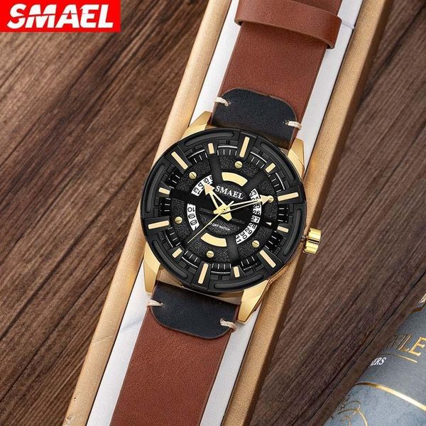 smael smier sport watch large dial luminous trend quartz watch, Slivery;brown
smael smier sport watch large dial luminous trend quartz watch, Slivery;brown