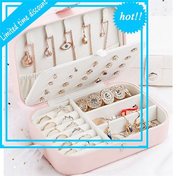 woman imitation leather travel earring ring necklaces storage cases gift makeup organizer jewelry box ljja3573
woman imitation leather travel earring ring necklaces storage cases gift makeup organizer jewelry box ljja3573