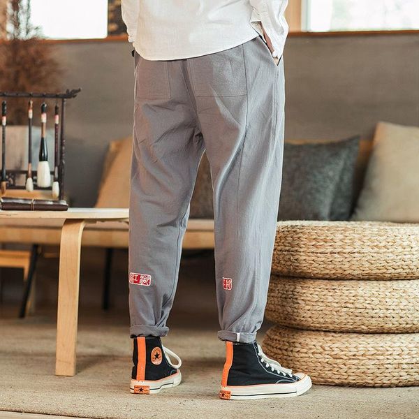 men's pants mrgoldenbowl straight harem korean man loose ankle-length cargotrousers streetwear autumn male fashion casual, Black
men's pants mrgoldenbowl straight harem korean man loose ankle-length cargotrousers streetwear autumn male fashion casual, Black