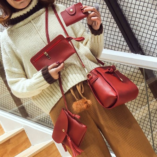 okyyb messenger mother simple litchi pattern belt bag shoulder new four-piece set of 4four-piece bag bag ymg9b
okyyb messenger mother simple litchi pattern belt bag shoulder new four-piece set of 4four-piece bag bag ymg9b