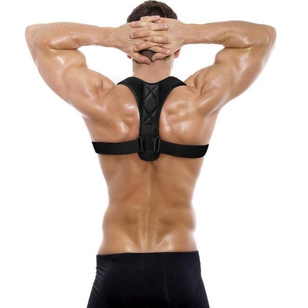 shoulder support posture corrector & back clavicle brace for women and men kg-220, Black;blue
shoulder support posture corrector & back clavicle brace for women and men kg-220, Black;blue