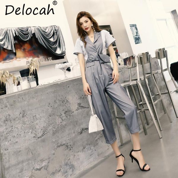 delocah women summer bodysuits runway fashion designer v nneck sashes high waist modern elegant casual cargo pants bodysuits1, Black;white
delocah women summer bodysuits runway fashion designer v nneck sashes high waist modern elegant casual cargo pants bodysuits1, Black;white