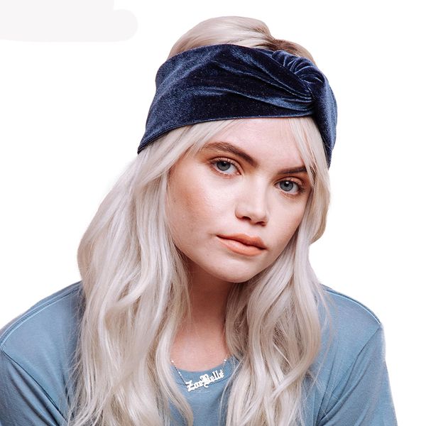 elastic knotted hair band solid color soft headband pressure bezel turban hair headdress fashion female hair accessories, Silver
elastic knotted hair band solid color soft headband pressure bezel turban hair headdress fashion female hair accessories, Silver