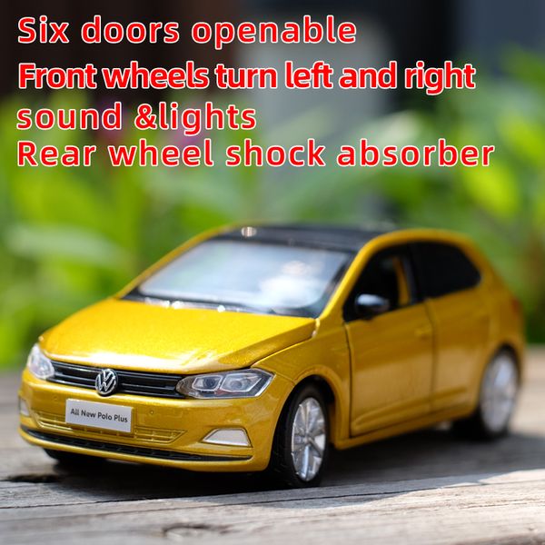 toy 1:32 new polo plus metal alloy diecast car miniature with sound light model boys gift toys for children's
toy 1:32 new polo plus metal alloy diecast car miniature with sound light model boys gift toys for children's