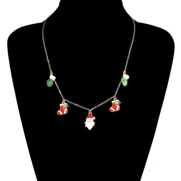 chains fashion necklace 2021 christmas santa claus sled elk pendant design jewelry party girlfriend birthday gift, Silver
chains fashion necklace 2021 christmas santa claus sled elk pendant design jewelry party girlfriend birthday gift, Silver