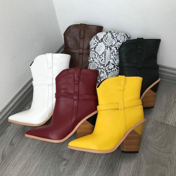 boots red yellow brown black snake print ankle for women pointed toe square heel western cowboy ladies 2021 winter booties1
boots red yellow brown black snake print ankle for women pointed toe square heel western cowboy ladies 2021 winter booties1