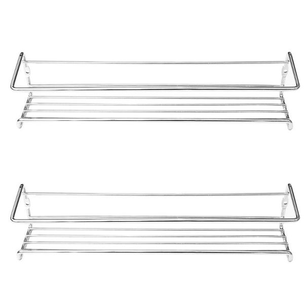 2pcs condiment shelves stainless steel multifunction wall-mounted organizer storage rack spice holder for kitchen bathroom
2pcs condiment shelves stainless steel multifunction wall-mounted organizer storage rack spice holder for kitchen bathroom