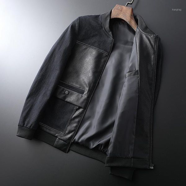 autumn mens casual black moto jacket boys stand collar oversized baseball jacket men korean biker pu leather coat male 3xl 4xl1, Black;brown
autumn mens casual black moto jacket boys stand collar oversized baseball jacket men korean biker pu leather coat male 3xl 4xl1, Black;brown