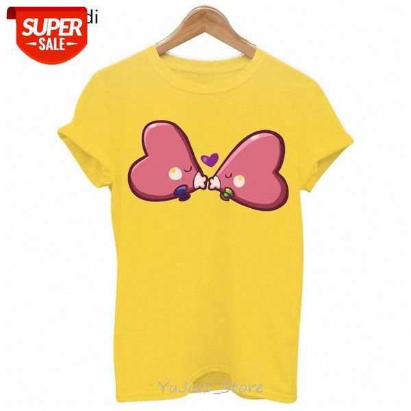 Cute Love Fish Print Women Tshirts Sweet Luvdisc Smooches Funny T Shirt Femme Harajuku Kawaii Clothes Female T-Shirt Wholesale #iu9w, White
Cute Love Fish Print Women Tshirts Sweet Luvdisc Smooches Funny T Shirt Femme Harajuku Kawaii Clothes Female T-Shirt Wholesale #iu9w, White