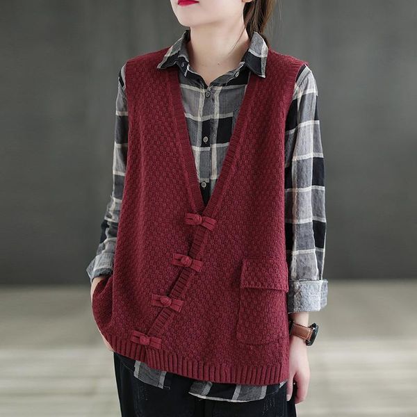 johnature women casual sweaters cardigan sleeveless v-neck knitted cotton 2021 spring new button women solid color soft sweater, Black;white
johnature women casual sweaters cardigan sleeveless v-neck knitted cotton 2021 spring new button women solid color soft sweater, Black;white