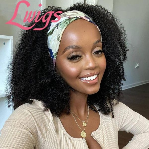 lace wigs headband wig human hair brazilian kinky curly for black women full machine glueless, Black;brown
lace wigs headband wig human hair brazilian kinky curly for black women full machine glueless, Black;brown