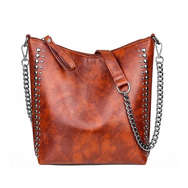women handbags fashion chain shoulder bag 2020 new rivet tote bag retro luxury women's shoulder large capacity bags
women handbags fashion chain shoulder bag 2020 new rivet tote bag retro luxury women's shoulder large capacity bags