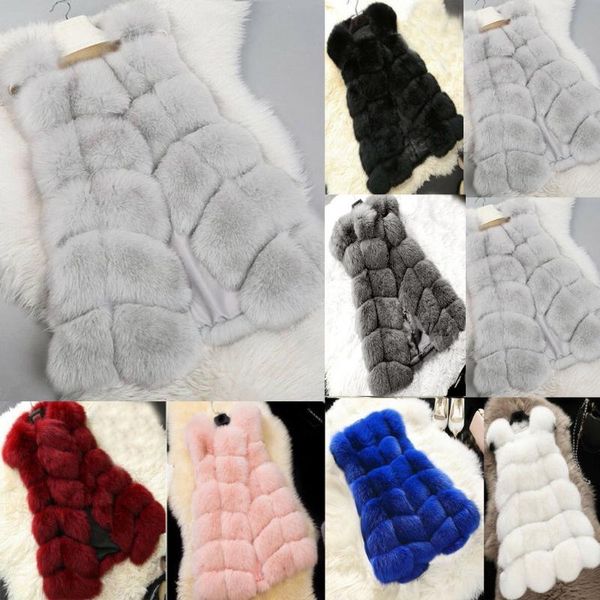 fur vest coat s-4xl faux fur gilet vest women sleeveless waistcoat body warmer jacket coat outwear women's coats jacket vests, Black
fur vest coat s-4xl faux fur gilet vest women sleeveless waistcoat body warmer jacket coat outwear women's coats jacket vests, Black