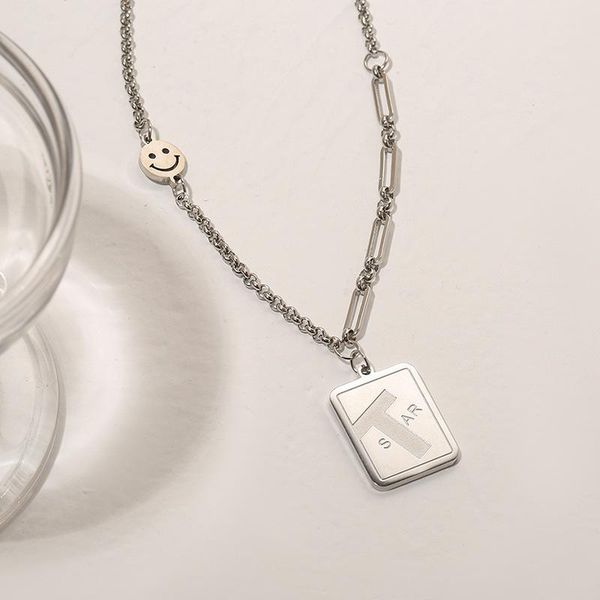chains fashion stainless steel hip hop necklace female simple clavicle chain retro wild jewelry, Silver
chains fashion stainless steel hip hop necklace female simple clavicle chain retro wild jewelry, Silver