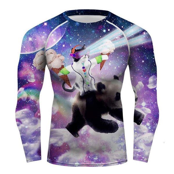 bjj mma rashguards long sleeve shirts skin tee compression base layer space racer cat pizza cat sublimated print t-shirt top, White;black
bjj mma rashguards long sleeve shirts skin tee compression base layer space racer cat pizza cat sublimated print t-shirt top, White;black