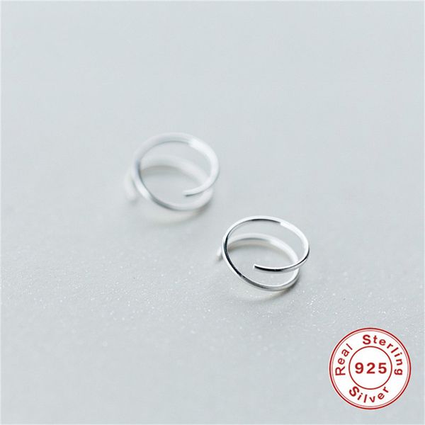 februaryfrost brand 100% 925 sterling silver earrings for women twist spiral ear bones ear buckle ring mini double ring piercing small earri, Golden;silver
februaryfrost brand 100% 925 sterling silver earrings for women twist spiral ear bones ear buckle ring mini double ring piercing small earri, Golden;silver
