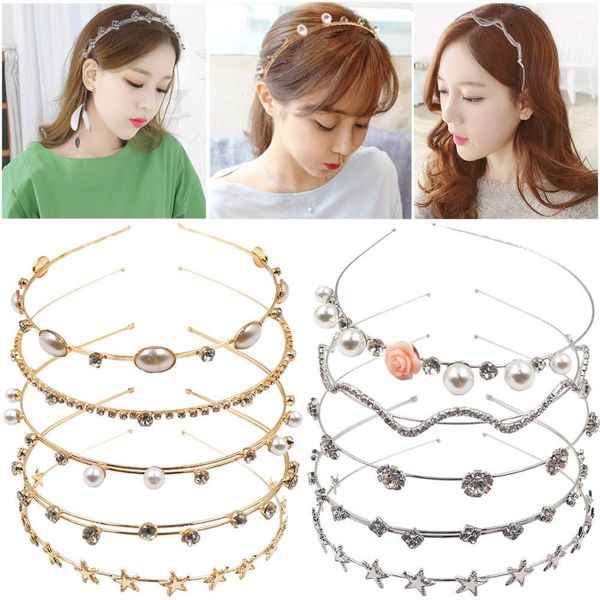 10pcs кристаллический жемчуг цветок hairbands ювелирных изделий rhinestone моды ободки золото щепка металла ободки headdress для девочек жен, Slivery;white
10pcs кристаллический жемчуг цветок hairbands ювелирных изделий rhinestone моды ободки золото щепка металла ободки headdress для девочек жен, Slivery;white