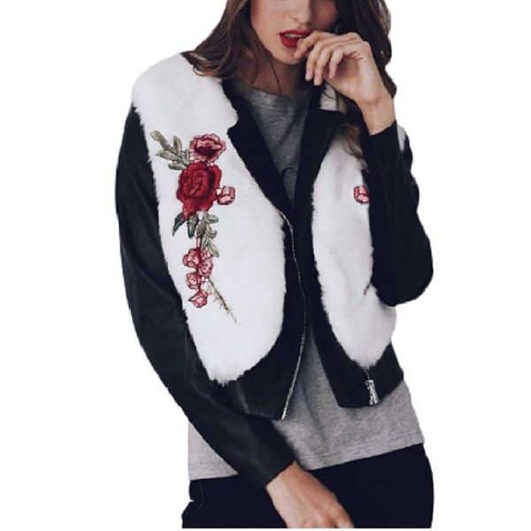 plus size 2x embroidery flower fluffy fur coat waistcoat autumn winter furry sleeveless thin slim v-neck warm vest jacket 7q1212, Black
plus size 2x embroidery flower fluffy fur coat waistcoat autumn winter furry sleeveless thin slim v-neck warm vest jacket 7q1212, Black