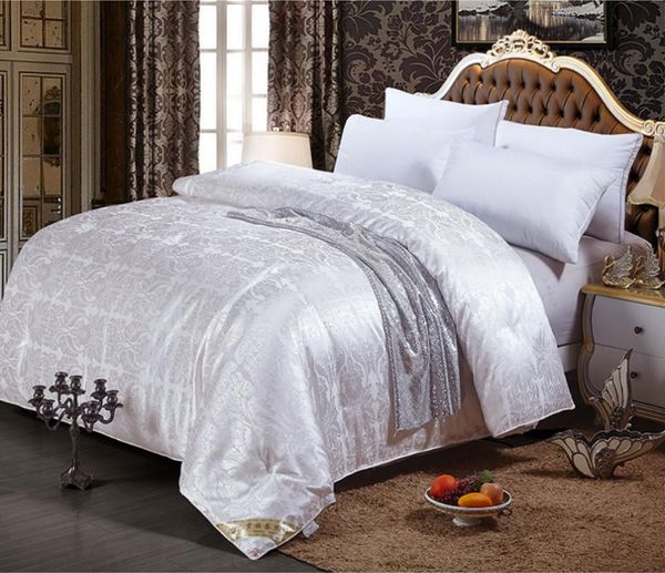 comforters & sets 100% mulberry silk comforter/blanket/quilt/duvet for summer/winter king queen white jacquard cover handmade natural beddin
comforters & sets 100% mulberry silk comforter/blanket/quilt/duvet for summer/winter king queen white jacquard cover handmade natural beddin