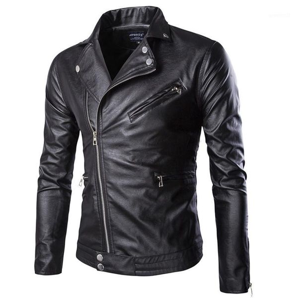 men's fur & faux men's fashion lapel locomotive leather, large size solid color slim leather jacket, trend youth cycling j, Black
men's fur & faux men's fashion lapel locomotive leather, large size solid color slim leather jacket, trend youth cycling j, Black