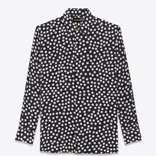 cotton shirt in dotted crepe de chine men's slim fit striped style long-sleeved shirt| 219109581 kiub, White;black
cotton shirt in dotted crepe de chine men's slim fit striped style long-sleeved shirt| 219109581 kiub, White;black