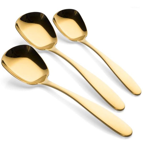 3 pcs/set stainless steel flat spoons chinese silver soup coffee dinner gold spoon sets kitchen accessories-gold1
3 pcs/set stainless steel flat spoons chinese silver soup coffee dinner gold spoon sets kitchen accessories-gold1