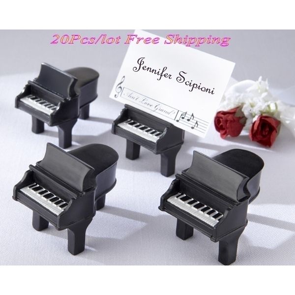 20 pieces/lot) wedding souvenirs of piano place card holders with matching name cards for musical design romantic wedding gift 1027
20 pieces/lot) wedding souvenirs of piano place card holders with matching name cards for musical design romantic wedding gift 1027