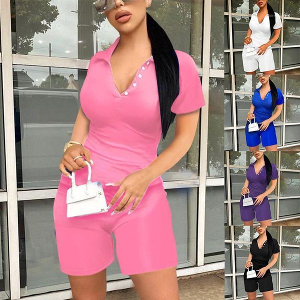 women's tracksuits women's fashion short sleeve pure color casual shorts 2 piece set1, Gray
women's tracksuits women's fashion short sleeve pure color casual shorts 2 piece set1, Gray