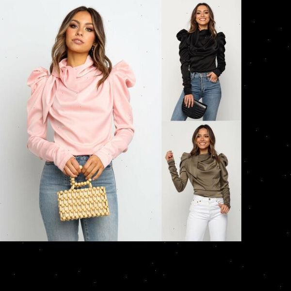 2021 arrival women satin blouses bow neck long sleeve elegant blouse office lady shirts female blusas s xl, White
2021 arrival women satin blouses bow neck long sleeve elegant blouse office lady shirts female blusas s xl, White