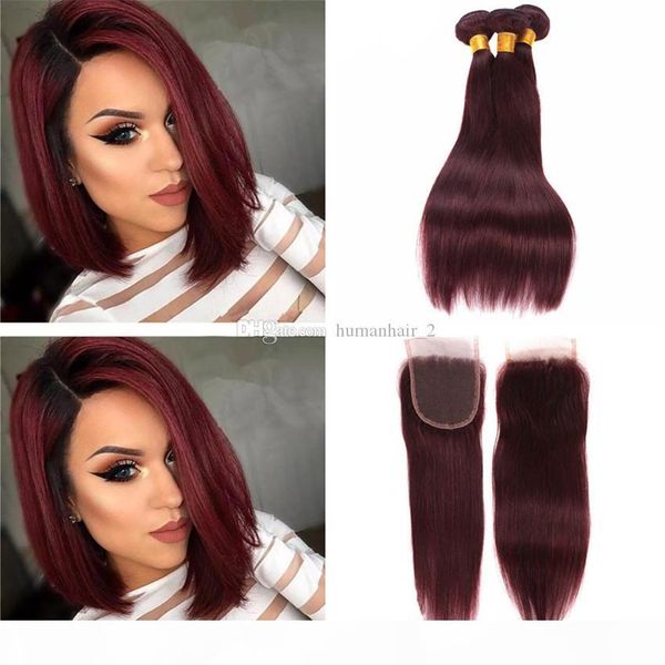 8a malaysian human virgin hair with burgundy lace closure 99j wine red lace closure with 3 bundles silk straight hair weaving 4pcs lot, Black;brown
8a malaysian human virgin hair with burgundy lace closure 99j wine red lace closure with 3 bundles silk straight hair weaving 4pcs lot, Black;brown