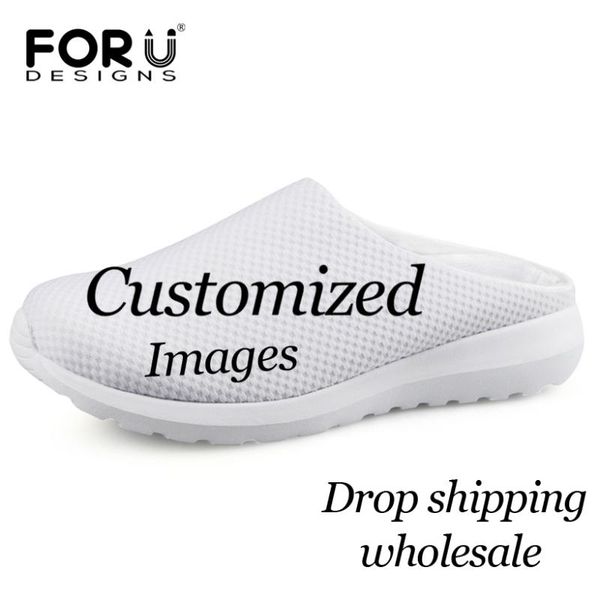 forudesigns women sandals female summer air mesh slip-on slippers breathable custom images or, Black
forudesigns women sandals female summer air mesh slip-on slippers breathable custom images or, Black