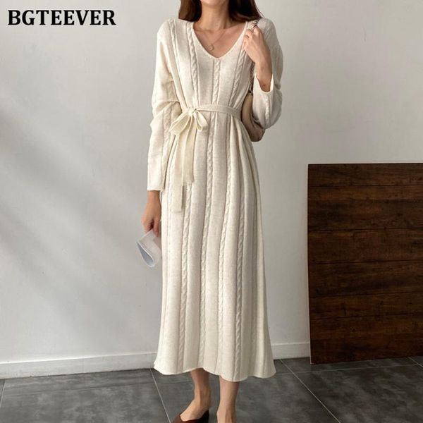 casual dresses bgteever winter loose straight knitted dress women v-neck lace-up female full sleeve sweater long vestidos, Black;gray
casual dresses bgteever winter loose straight knitted dress women v-neck lace-up female full sleeve sweater long vestidos, Black;gray