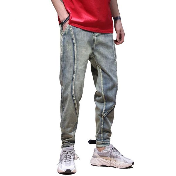 men's jeans mens 2021 fashion streetwear men casual denim pants arrivals retro blue elastic waist drawstring baggy legs jogger
men's jeans mens 2021 fashion streetwear men casual denim pants arrivals retro blue elastic waist drawstring baggy legs jogger