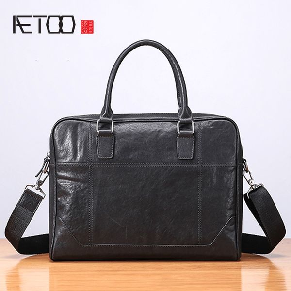 hbp aetoo handbag male leather horizontal business casual briefcase large capacity simple cowhide men's bag
hbp aetoo handbag male leather horizontal business casual briefcase large capacity simple cowhide men's bag
