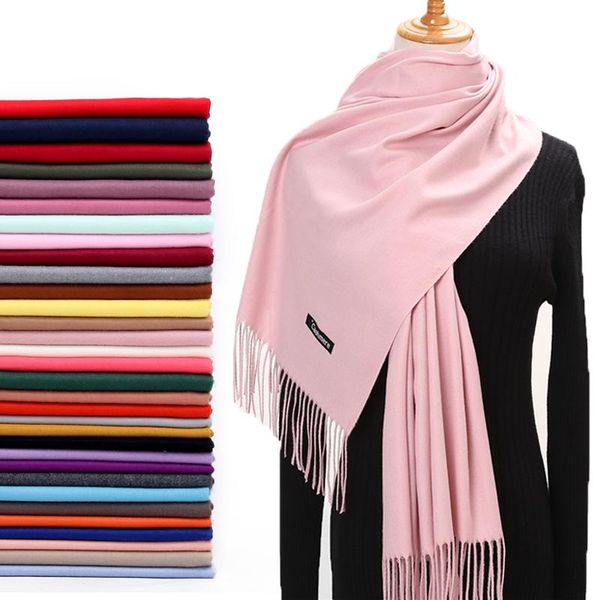 scarves 2021 women winter scarf solid cashmere thick neck warm head hijab lady shawls wraps blanket female echarpe, Blue;gray
scarves 2021 women winter scarf solid cashmere thick neck warm head hijab lady shawls wraps blanket female echarpe, Blue;gray