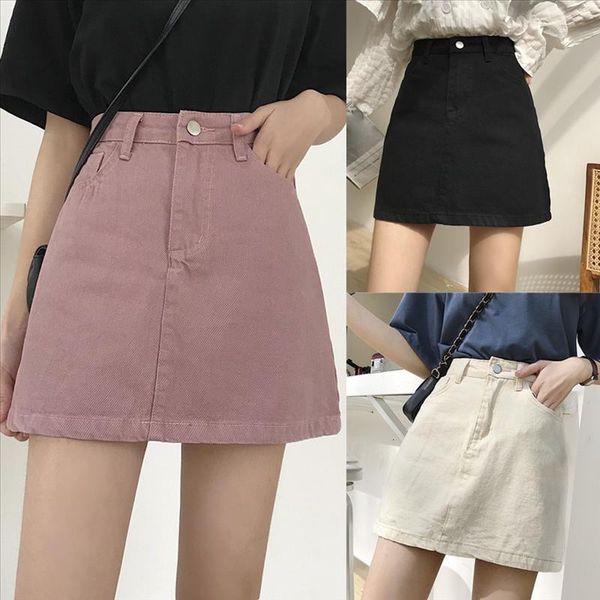 fashion skirts womens new denim skirt summer lady leisure pure color high waist skirt 2020#guahao, Black
fashion skirts womens new denim skirt summer lady leisure pure color high waist skirt 2020#guahao, Black