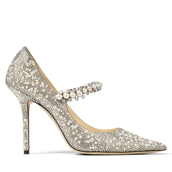 wedding shoes women 2022 new single shoes sandals stiletto pointed shallow mouth silver buckle belt pearl crystal bridal high heels counter, Black
wedding shoes women 2022 new single shoes sandals stiletto pointed shallow mouth silver buckle belt pearl crystal bridal high heels counter, Black