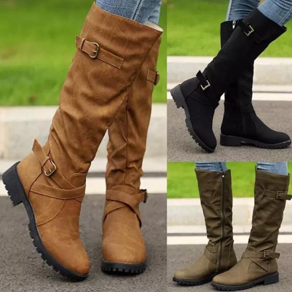 women boots pu leather zipper retro casual womans booties gladiator low heel shoes ladies fashion botas mujer invierno tw700, Black
women boots pu leather zipper retro casual womans booties gladiator low heel shoes ladies fashion botas mujer invierno tw700, Black